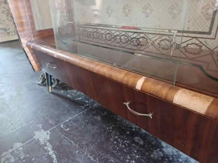 Photo of free Vintage glass display cabinet (Brockworth GL3) #3