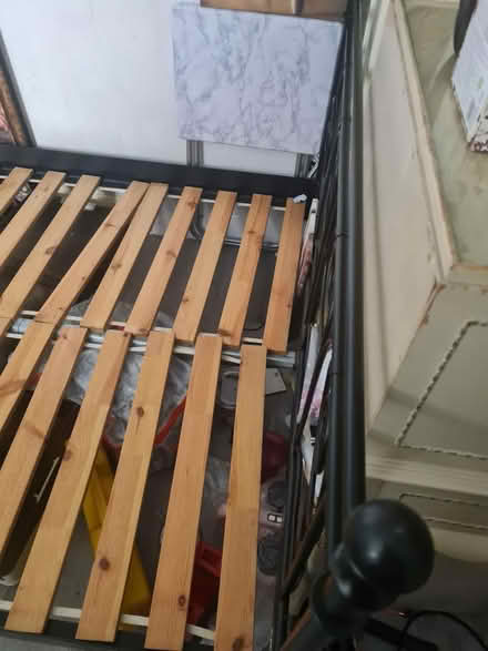Photo of free Metal bed frame (Harlesden) #2