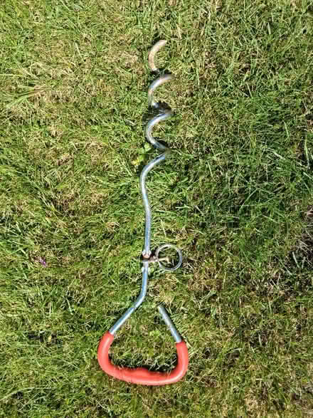Photo of free 17" spiral tie-out stake (Dunfermline KY12) #1