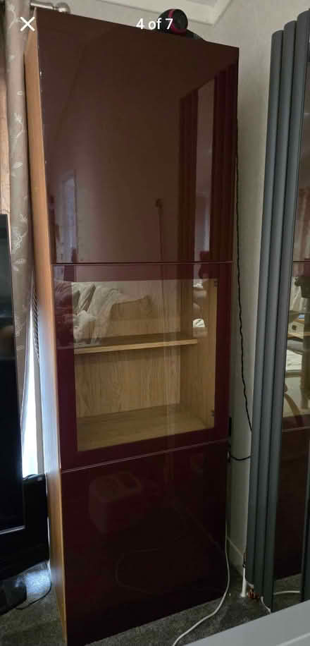 Photo of free 2 x Ikea Besta Tall Storage cabinets (Blackborough End PE32) #1