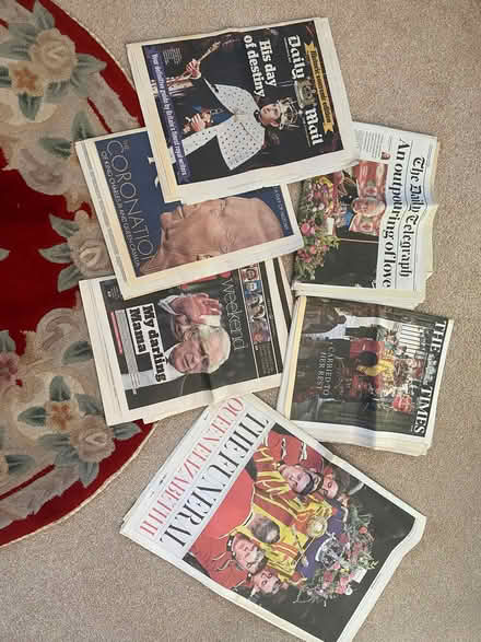 Photo of free Souvenirs of Royal funeral and coronation (Colwall Stone WR13) #1