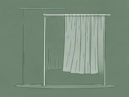 Photo of free Curtain rail (virtually new) (Harrogate HG2) #1