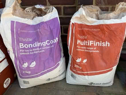 Photo of free Bonding and plaster - half bags (New Greens AL3) #1