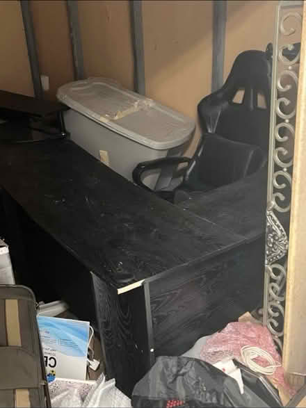 Photo of free Office desk + chair must go today (Fairfax Va) #1