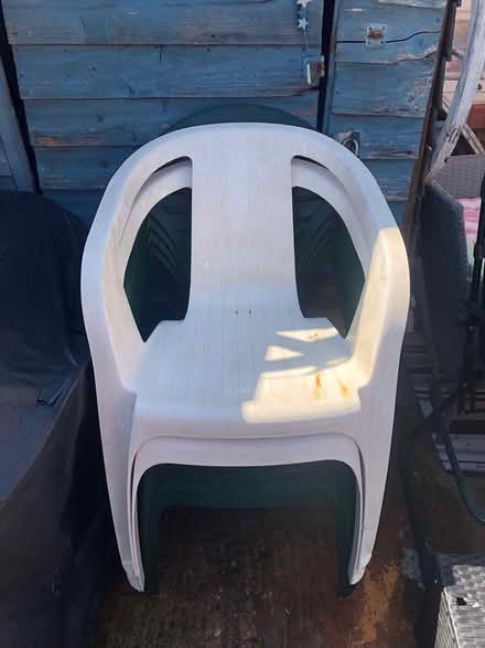 Photo of free 6 garden chairs (Redditch B98) #1