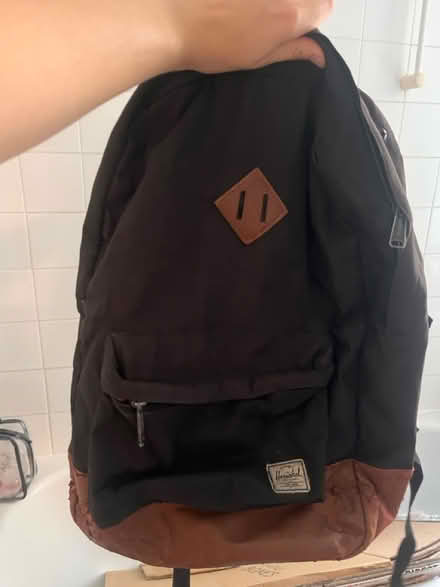Photo of free Herschel Black and Brown Backpack (SW48QW) #1