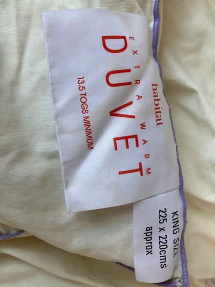 Photo of free King size duvet (Lamorbey DA15) #1