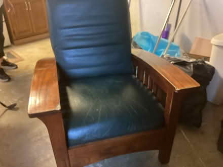 Photo of free adjustable wood chair (off edwin) #2