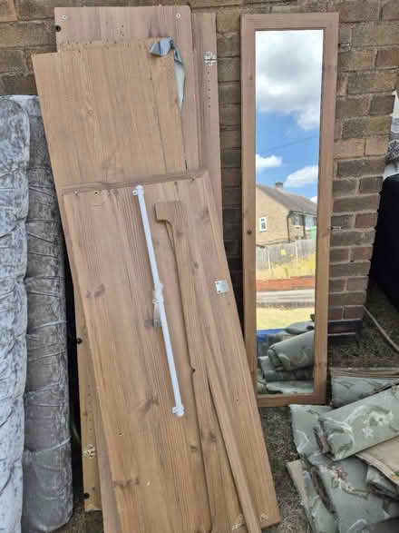Photo of free Double mirror ikea wardrobe (Sherwood NG5) #1