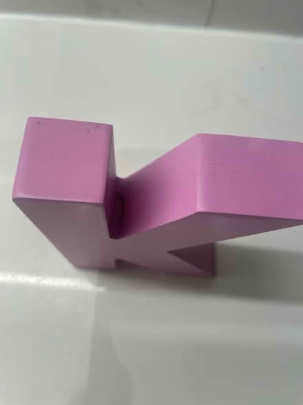 Photo of free Purple K block letter (Bayview/highway 7) #3