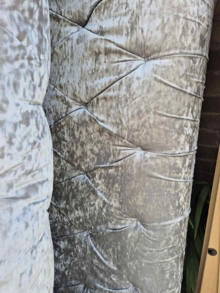 Photo of free Double crushed velvet bed (Sherwood NG5) #1