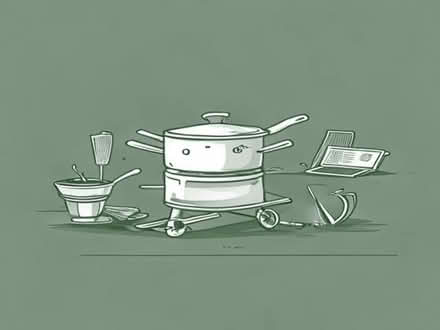 Photo of Cooking materials like stove, pans, bike, laptop (Digbeth B12) #1