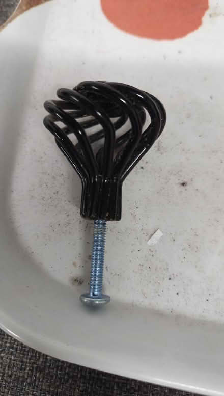 Photo of free 40 twisted wire cupboard handles (Barkham RG41) #2