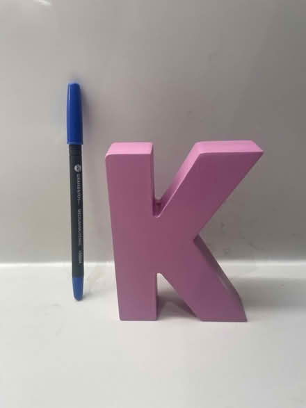 Photo of free Purple K block letter (Bayview/highway 7) #1