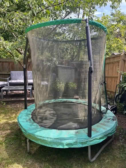 Photo of free 6ft trampoline with net (Botley Road, Oxford OX2) #1