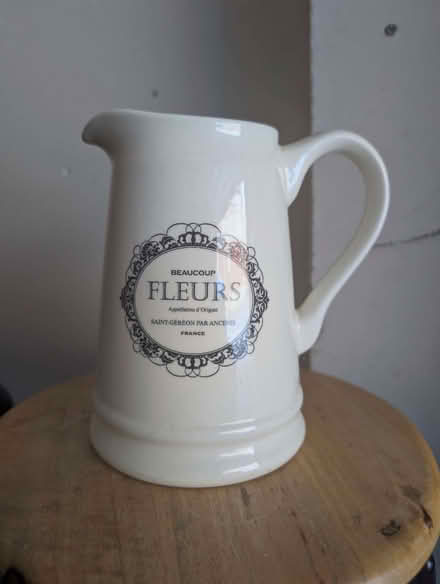 Photo of free Cream ceramic jug / pitcher (Bedford Centre MK40) #1