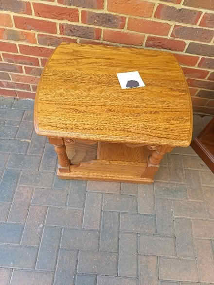 Photo of free Small table. Solid wood. Located Chesham (Lower Bois HP5) #2