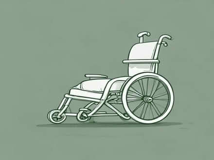 Photo of Fold up lightweight wheelchair (Pebsham TN40) #1