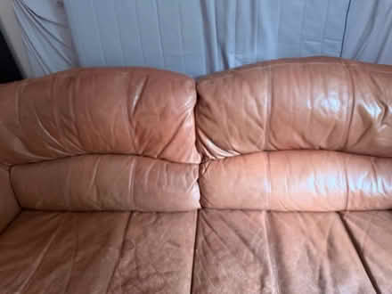 Photo of free Leather DFS sofa (TN14 7JH) #3