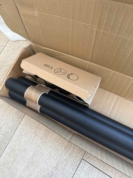 Photo of free New inbox Black metal handrail kit 3.6 m long (Barnes SW13) #2