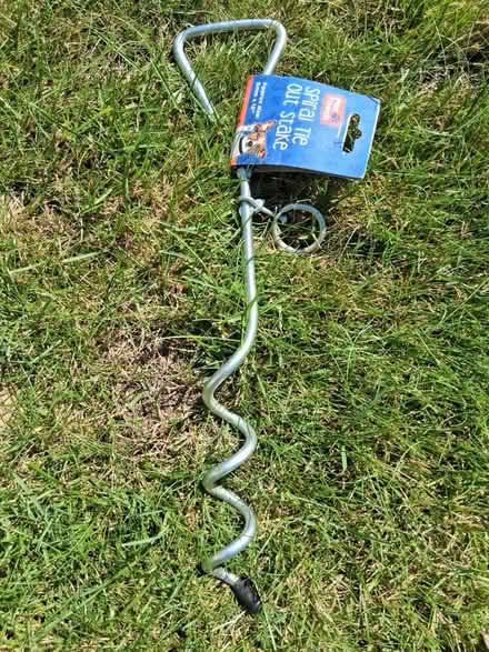 Photo of free Spiral tie-out stake (new) (Dunfermline KY12) #1