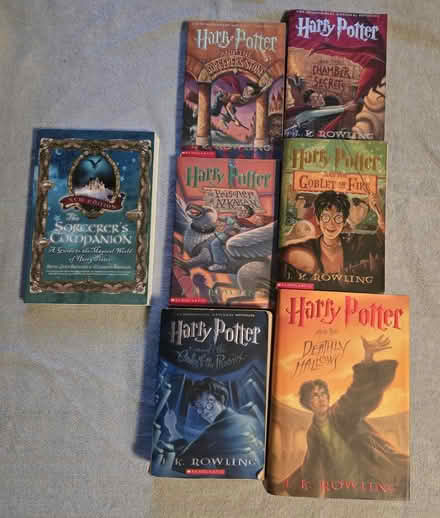 Photo of free Harry Potter Books (West 7th) #1