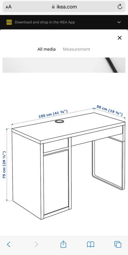 Photo of free Desk from ikea (Hungerford Rd N7) #2