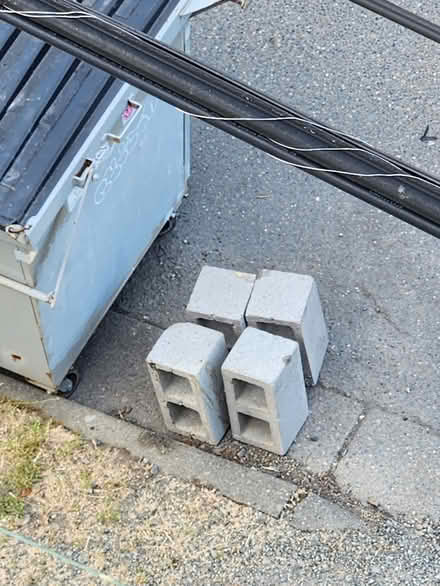 Photo of free Four cinder blocks (Eastlake) #1