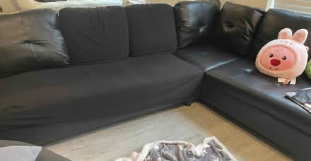 Photo of free Used Couch (Downtown Houston or Med center) #1