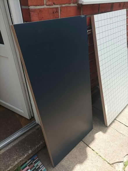 Photo of free Blue IKEA desk 120cm x 60cm (Basford, NG5) #1