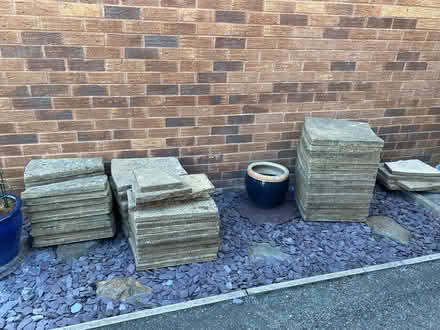 Photo of free Shaped Patio Slabs (Chargrove GL53) #4