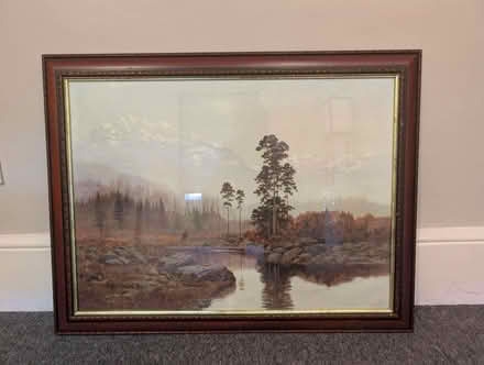 Photo of free Framed print - misty mountain (Bedford Centre MK40) #1