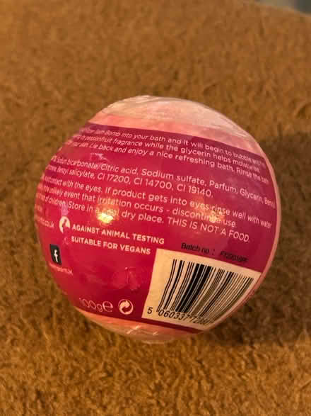 Photo of free Bath bomb (Jennetts park RG12) #3