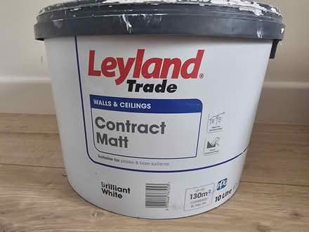 Photo of free Leftover brilliant white paint 4-5L (Grays RM20) #2