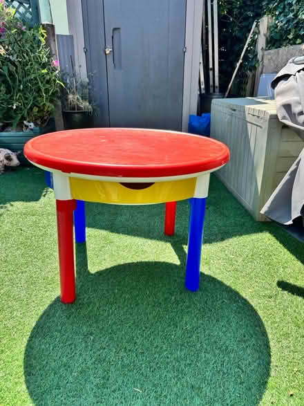 Photo of free Lego Table & Toy Vacuum (Morecambe) #1