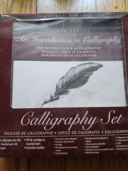 Photo of free Calligraphy Set (E. Wilmette) #1