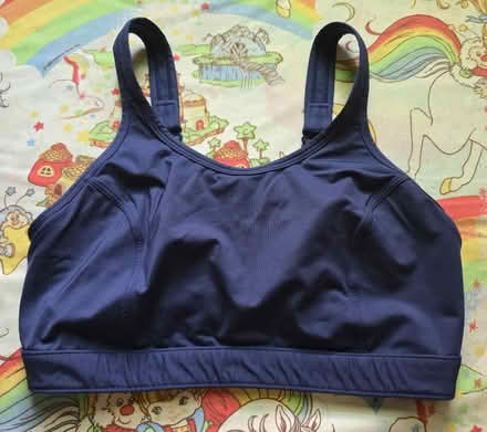 Photo of free Navy Blue Sports Bra 36DD (West 7th) #1