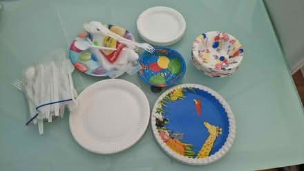 Photo of free Disposable plates and cutlery (TW1 Strawberry Hill) #1