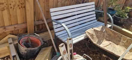 Photo of free Wooden bench (Lincoln LN2) #1