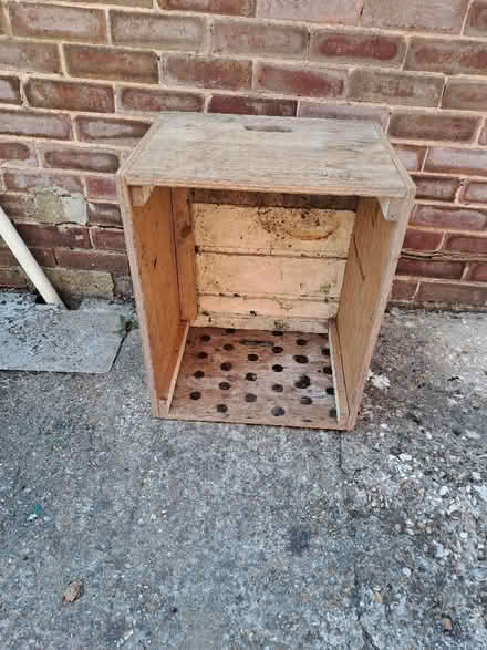 Photo of free Solid wooden box (Harefield SO19) #4