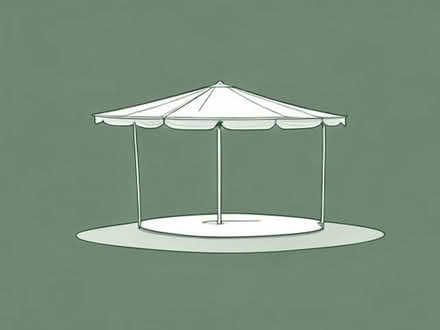 Photo of Sunshade/gazebo (Rectory Rd area, Rushden NN10) #1