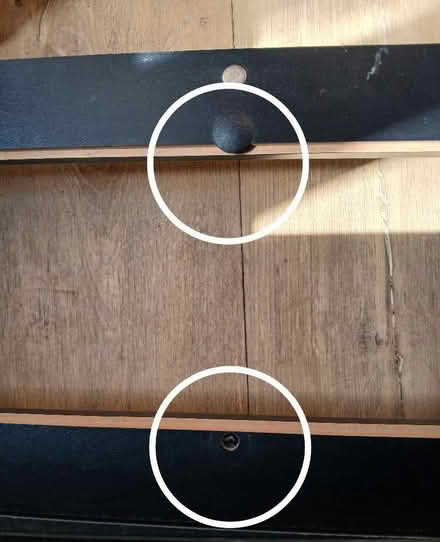 Photo of free Corner TV Cabinet (Haworth BD22) #3