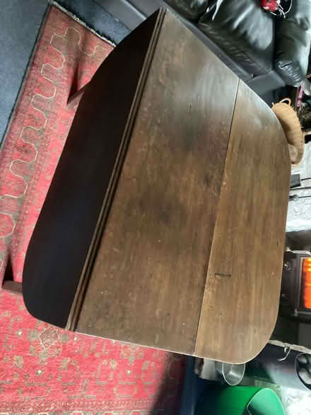 Photo of free Mahogany gateleg table (Helsington LA8) #3