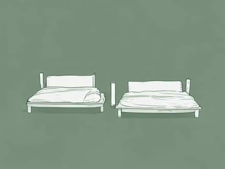 Photo of free Two white wooden single beds (Plaistow E13) #1