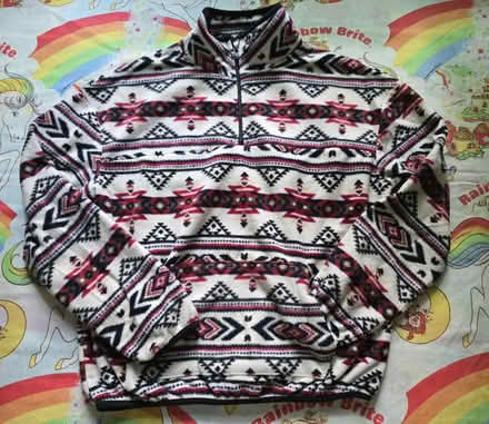 Photo of free Aztec Print 1/4 Zip Fleece - M 7-9 (West 7th) #1
