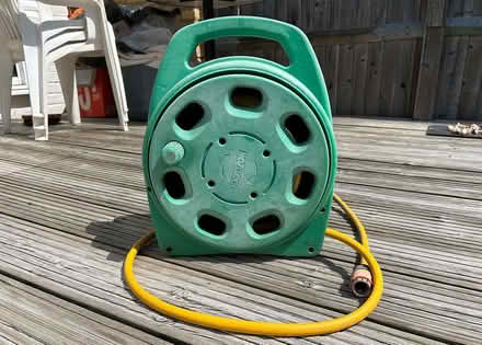 Photo of free Hozelock hose and reel (Tooting SW17) #1