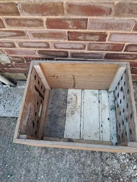 Photo of free Solid wooden box (Harefield SO19) #1