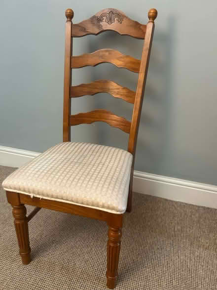 Photo of free One Sturdy Dining Chair (Rhodes, M24) #1