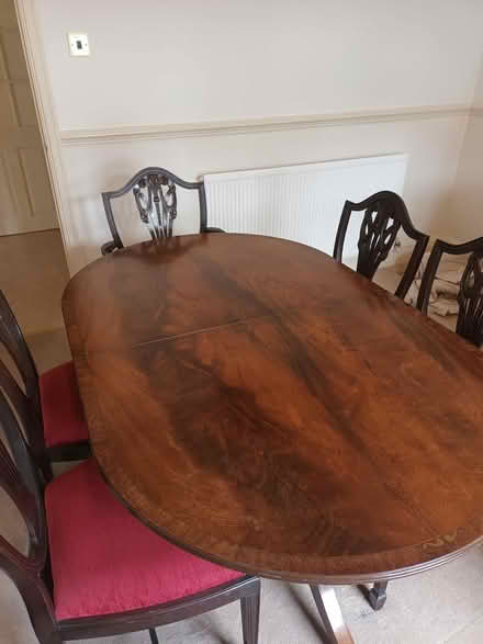 Photo of free Dining table and chairs (Croston PR26) #2