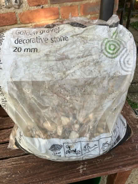Photo of free Golden gravel (HP27 Lacey Green) #1